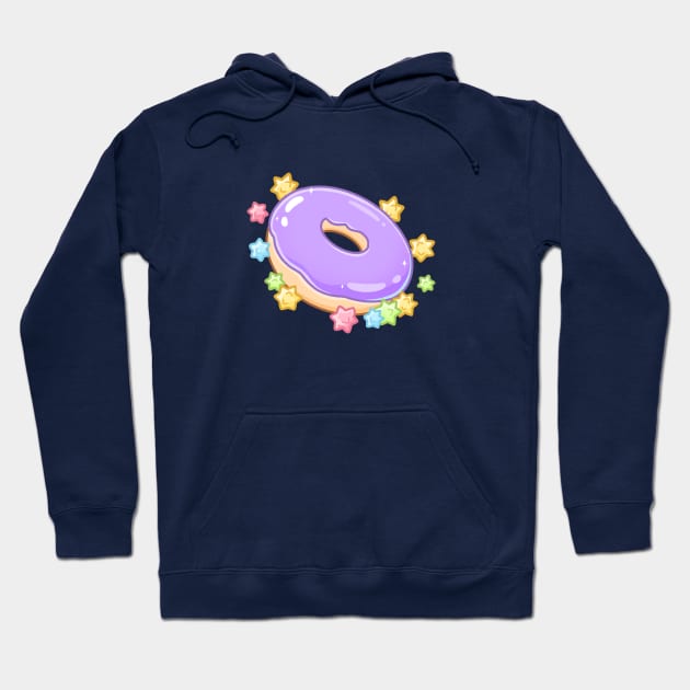 Konpeito Donut Hoodie by Jellygeist